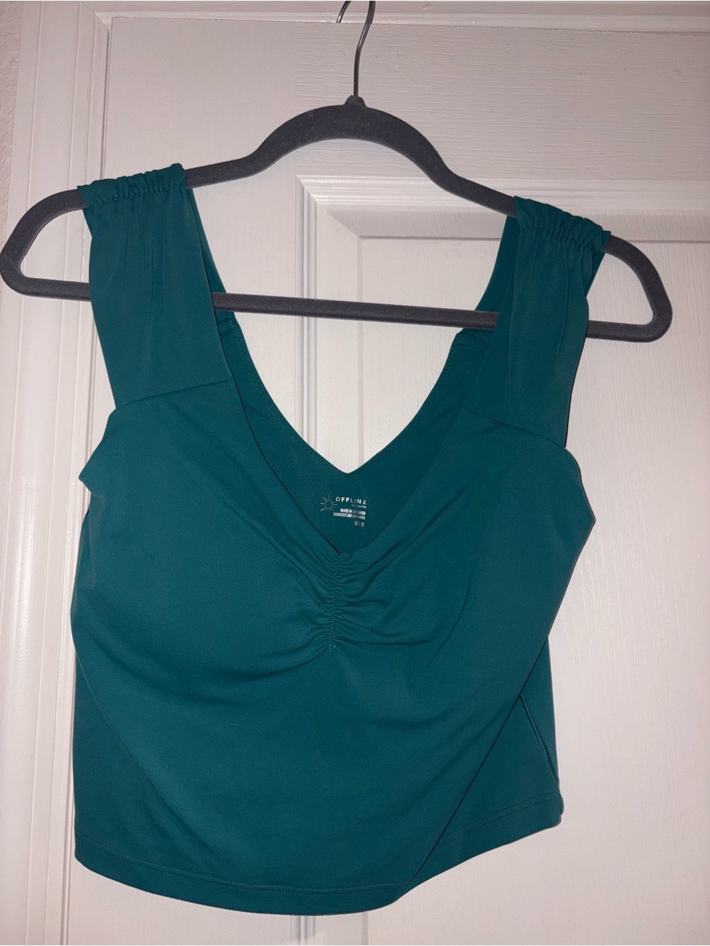 Blue/Green Aerie Bra Tank